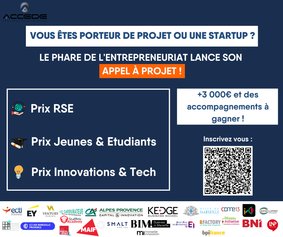 L Appel Projets Du Phare De L Entrepreneuriat Est Lanc La