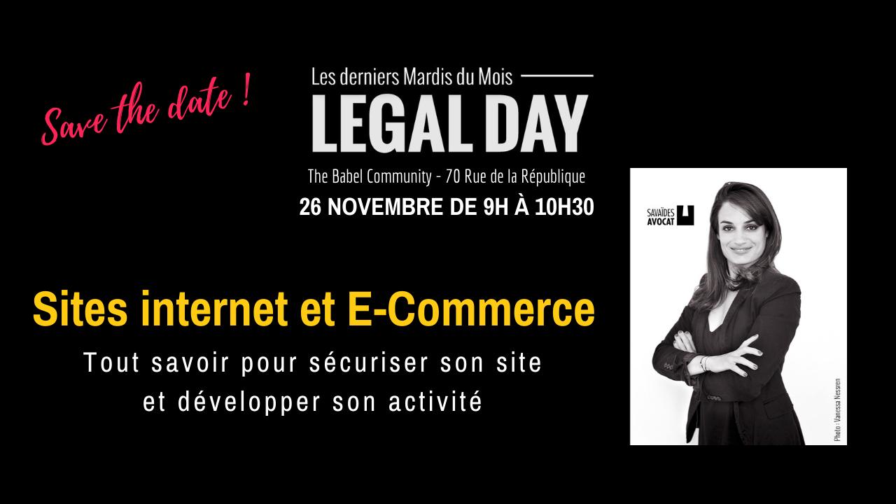 Legal Day : Tout savoir pour sécuriser son site et développer son activité.