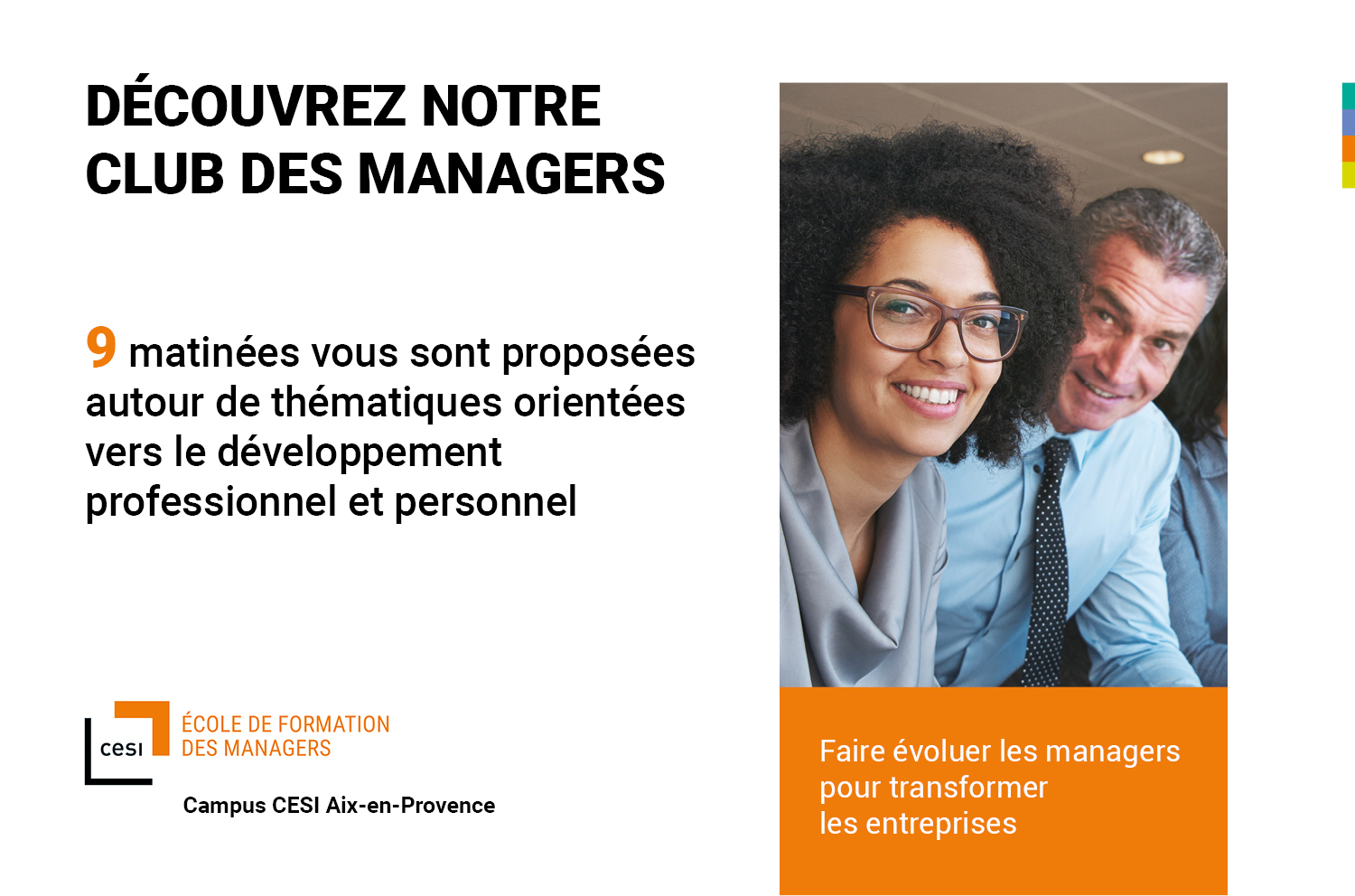 Club des managers CESI Aix-en-Provence: Managers, utilisez l’intelligence collective au quotidien !