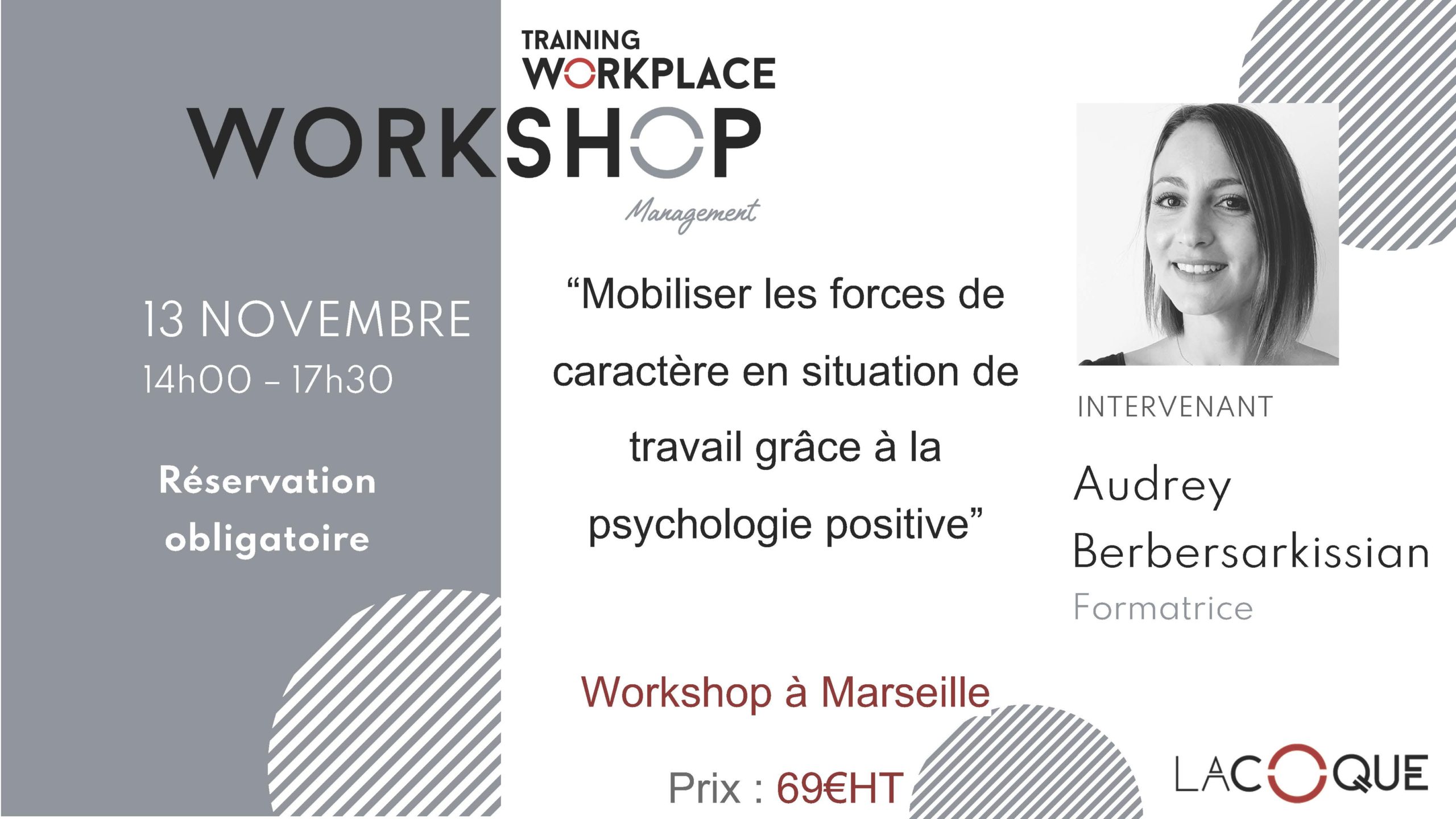Workshop – Mobiliser les forces de caractère en situation de travail