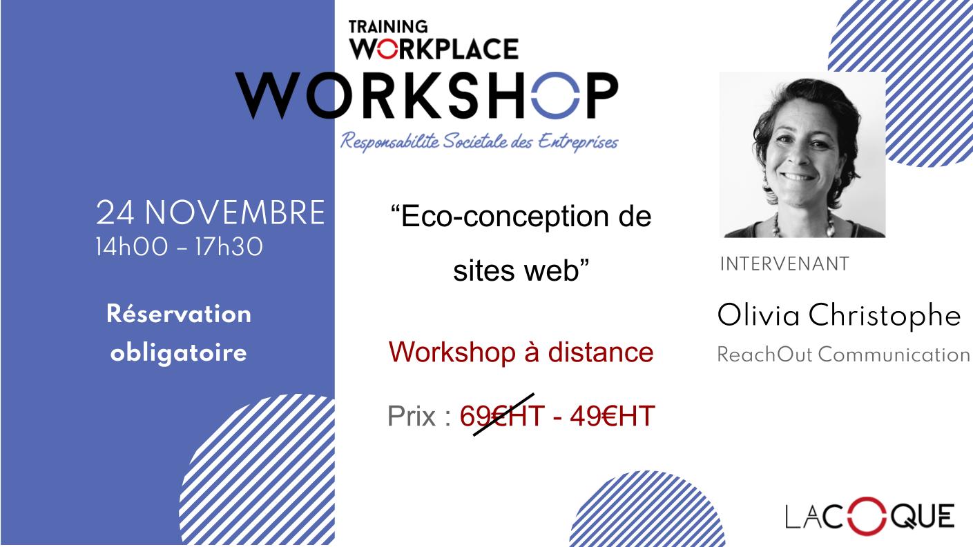 Workshop – Eco-conception de sites web