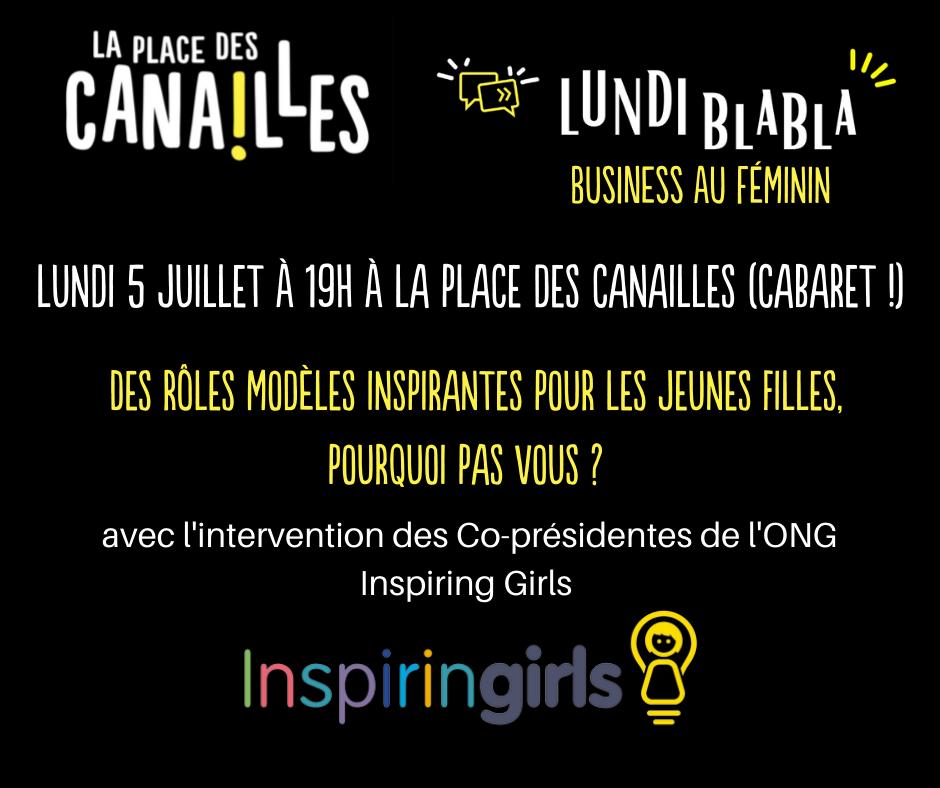 Lundi BlaBla : Rencontre business au féminin avec l’ONG Inspiring Girls
