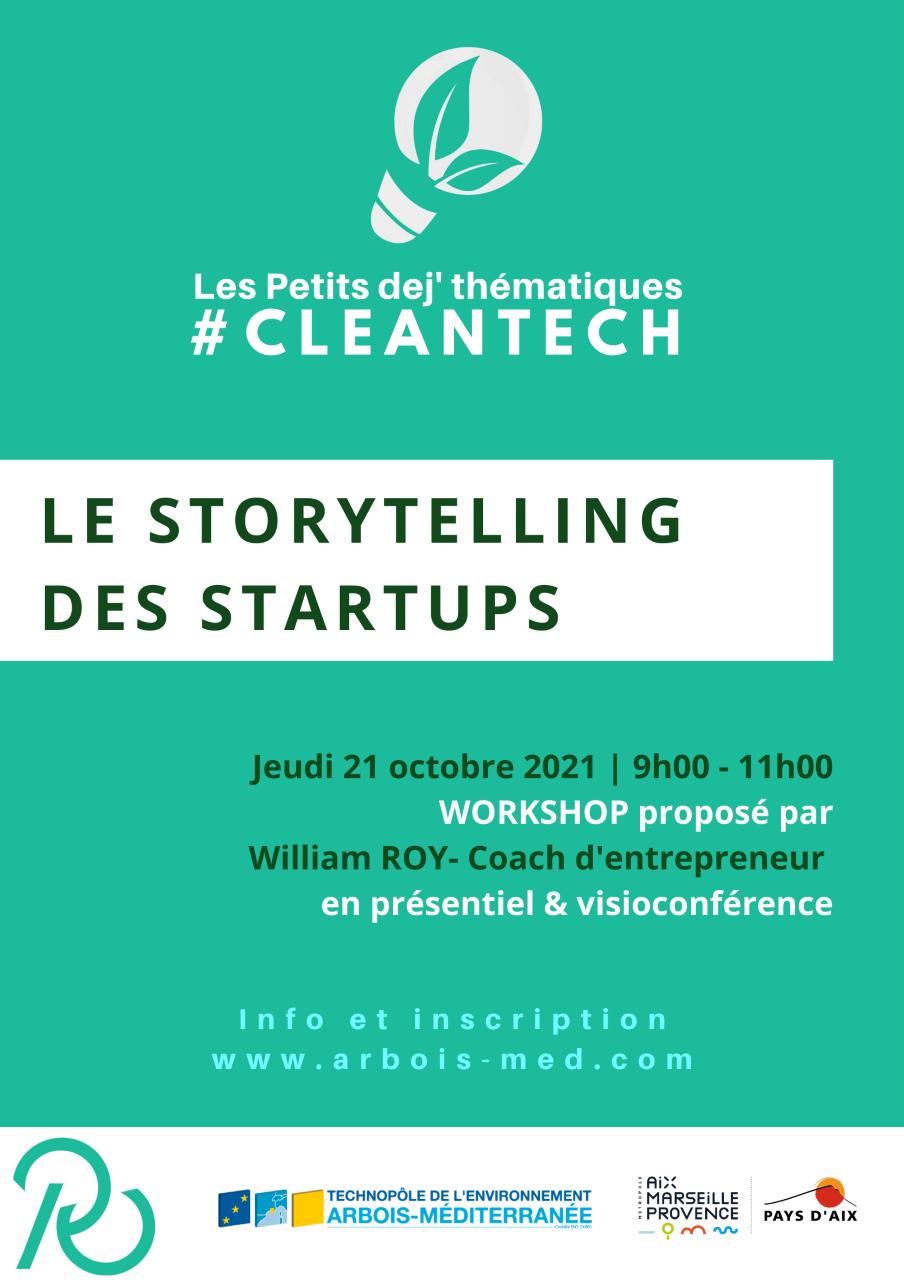 [Petit dej #Cleantech] Le storytelling des start-up