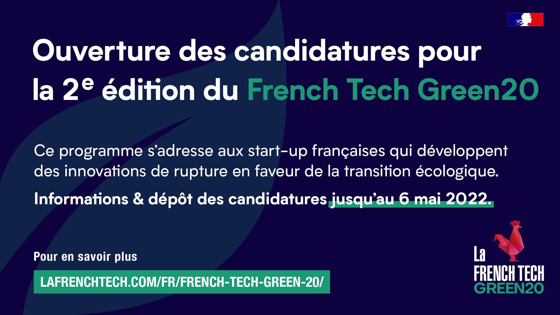 French Tech Green20 – 2ème édition