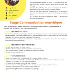 Stage | Communication Digitale