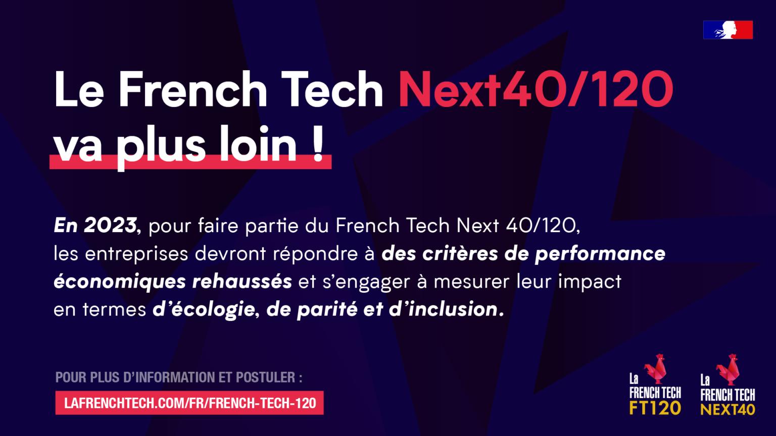 Candidatez au French Tech Next40/120 !