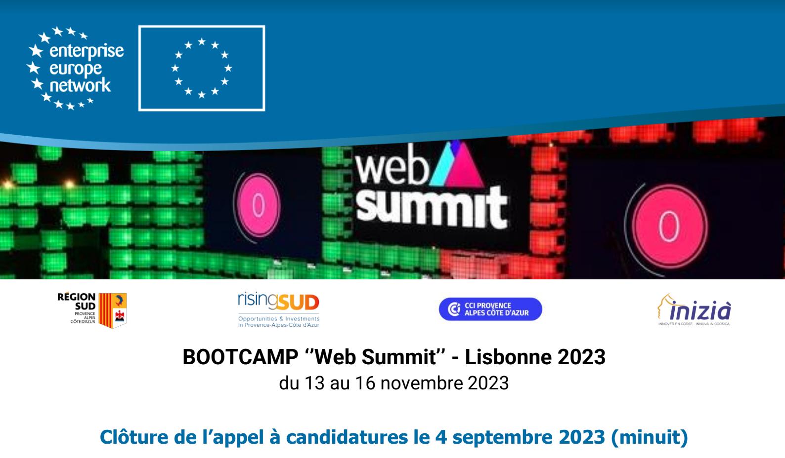 Bootcamp EEN Web Summit 2023