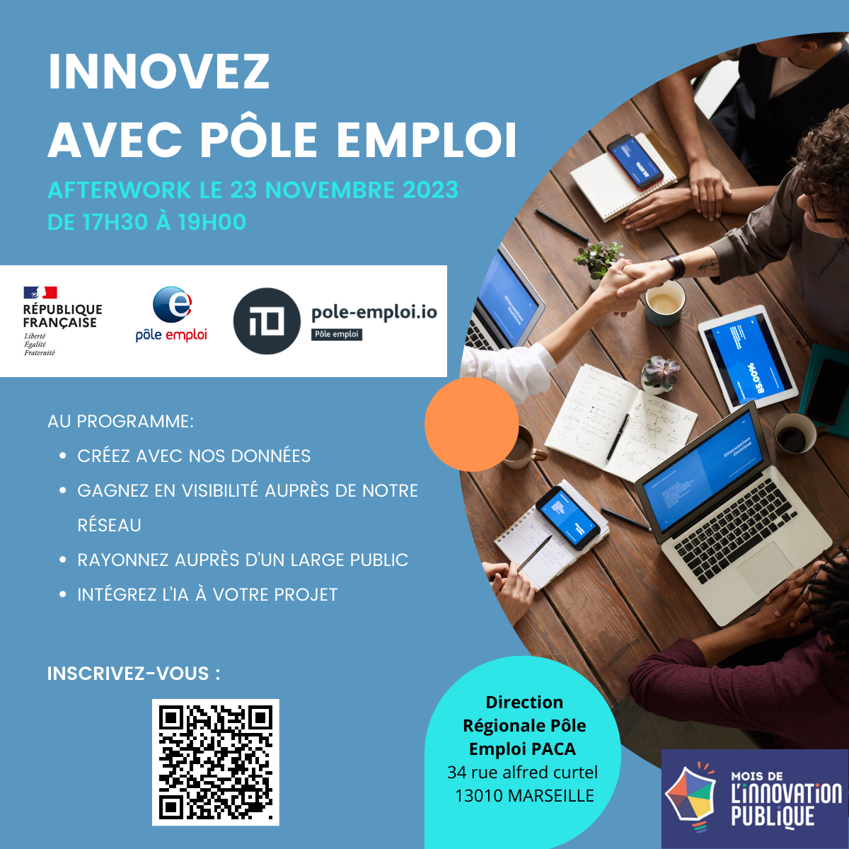 Open Innovation à Pôle emploi - La French Tech Aix Marseille - Région Sud