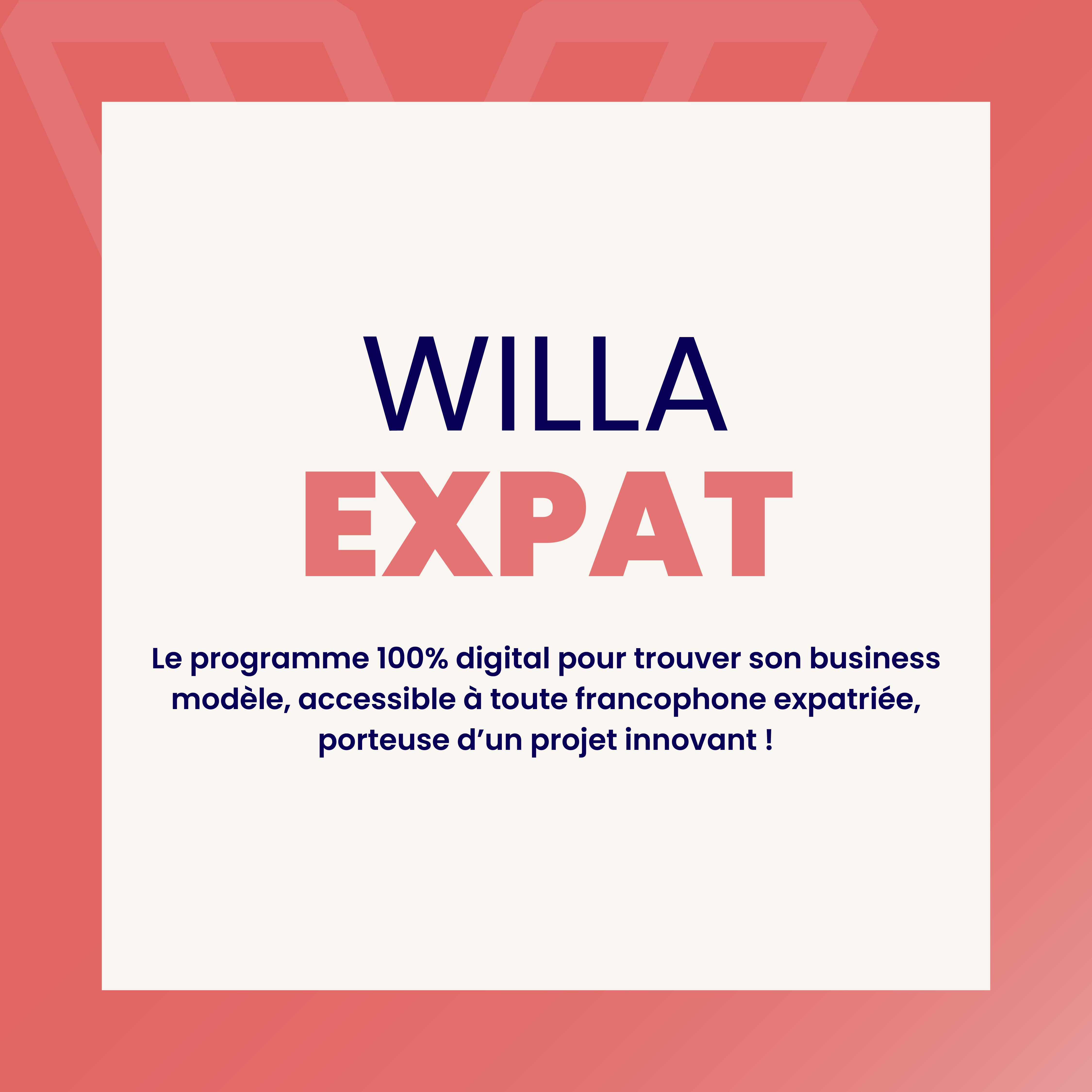 Appel à projet WILLA EXPAT