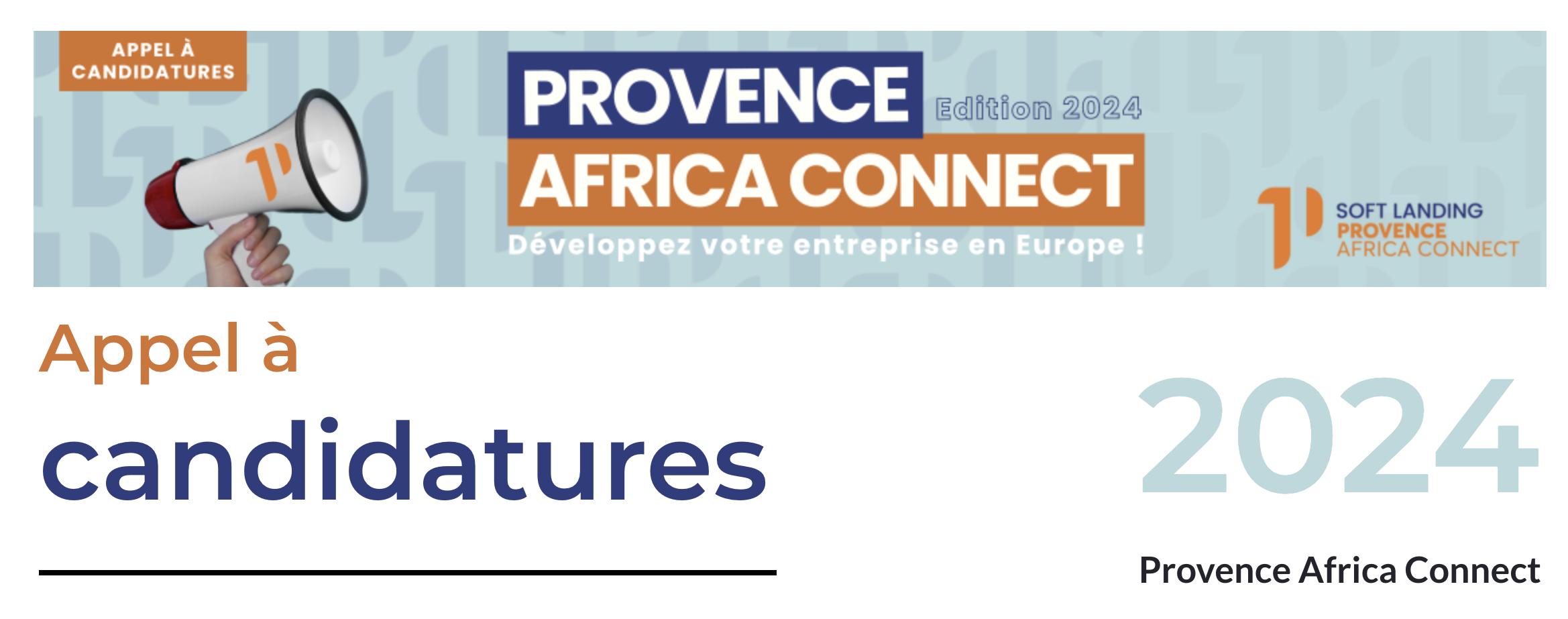 Provence Africa Connect – Edition 2024