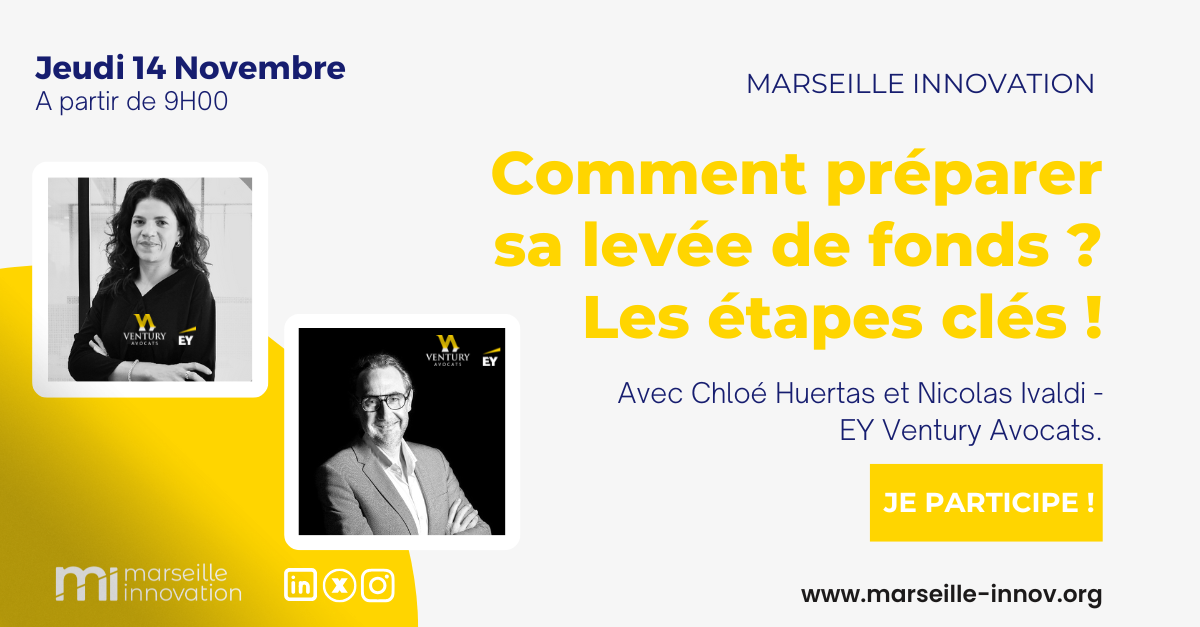 Préparer sa levée de fonds La French Tech Aix Marseille Région Sud