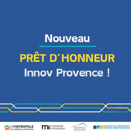 Nouveau Prêt d’Honneur Innov Provence