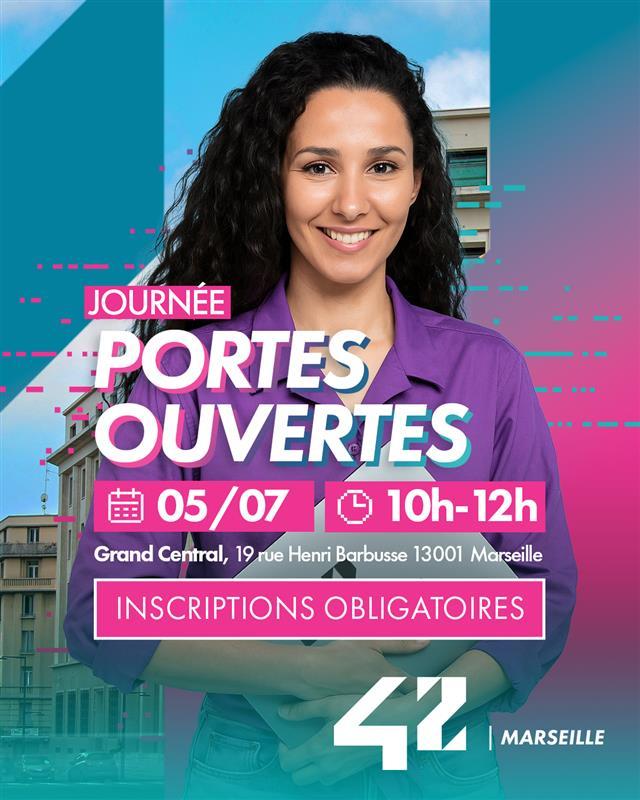👾 Portes ouvertes 42 Marseille