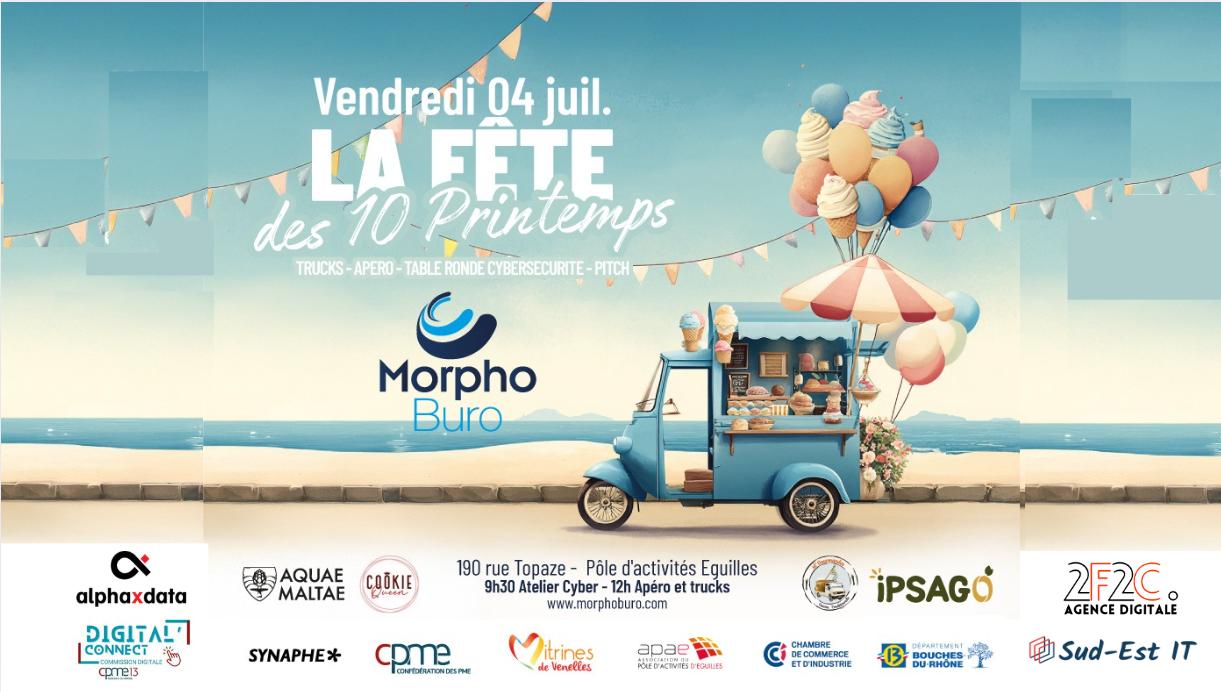 FÊTE DES 10 PRINTEMPS  MORPHO