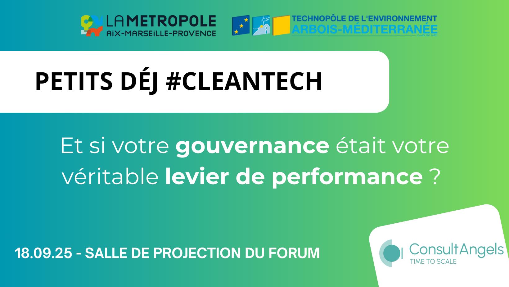 🥐 ☕ [Petit Dej #Cleantech]