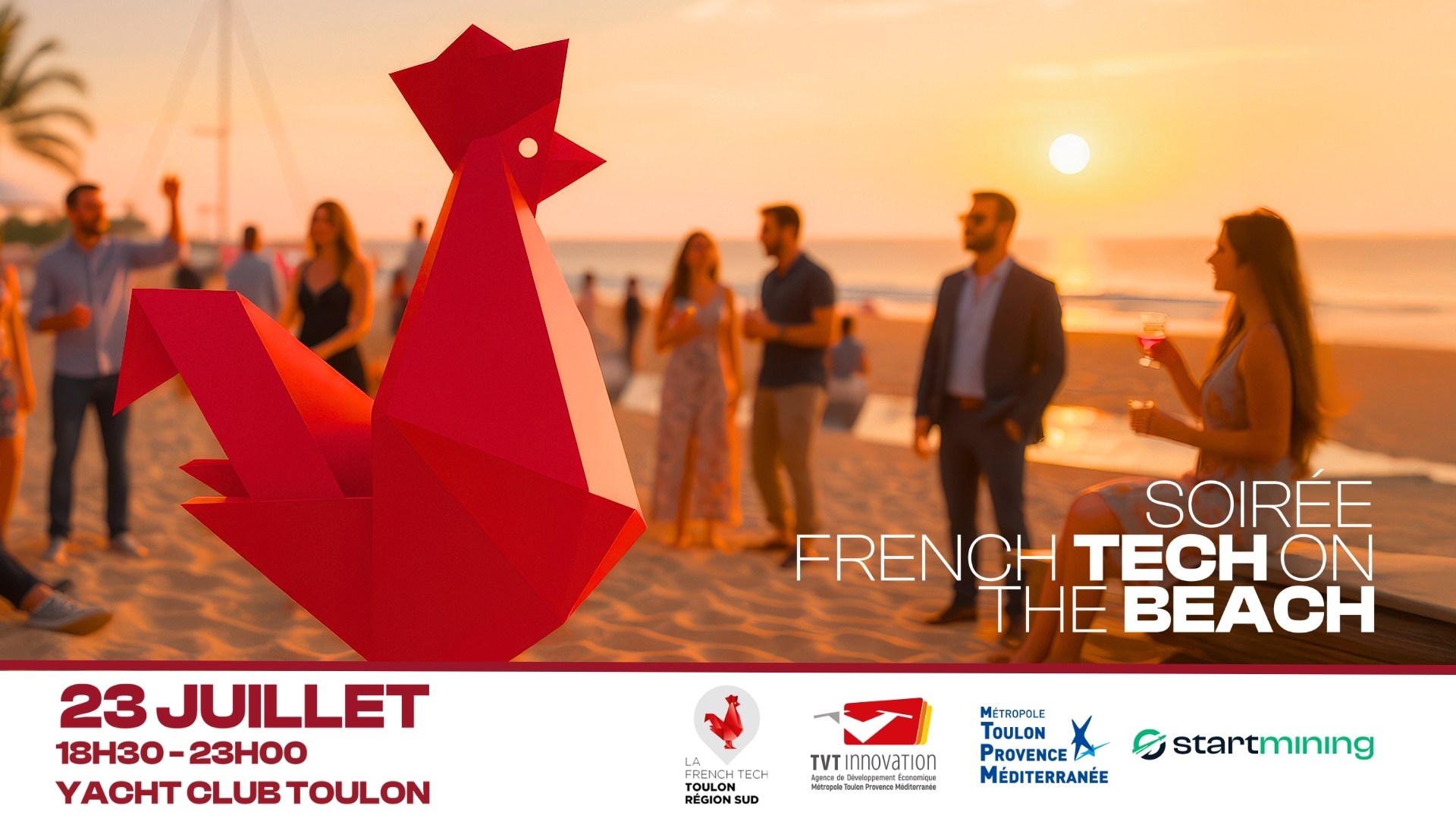 Soirée TECH ON THE BEACH