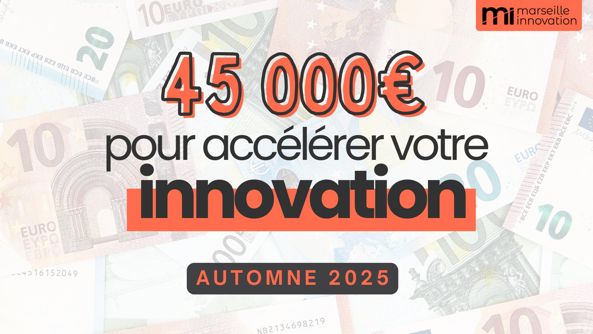 Prêt d’honneur Innov: 45 000€