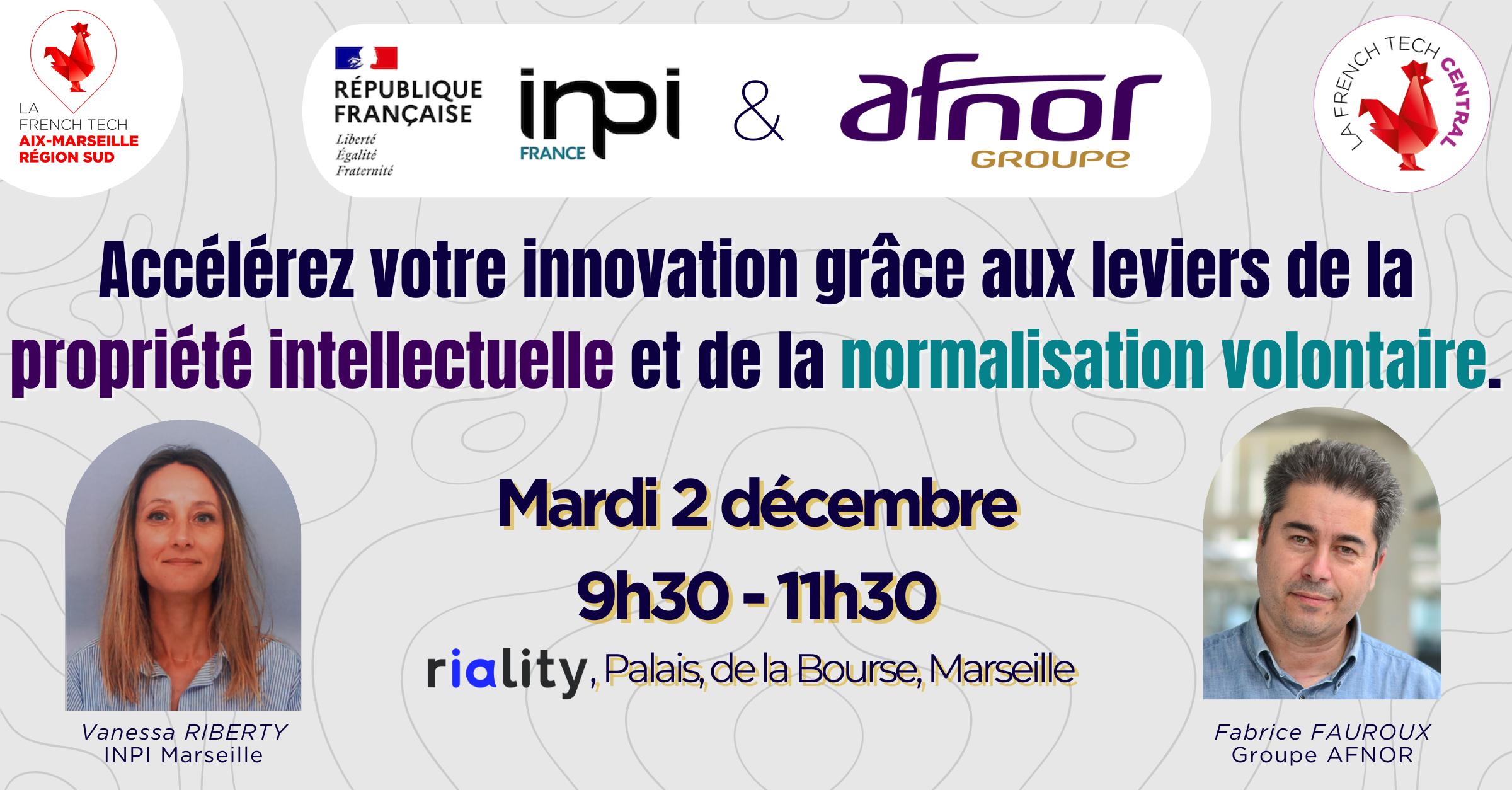 Masterclass French Tech Central – AFNOR x INPI