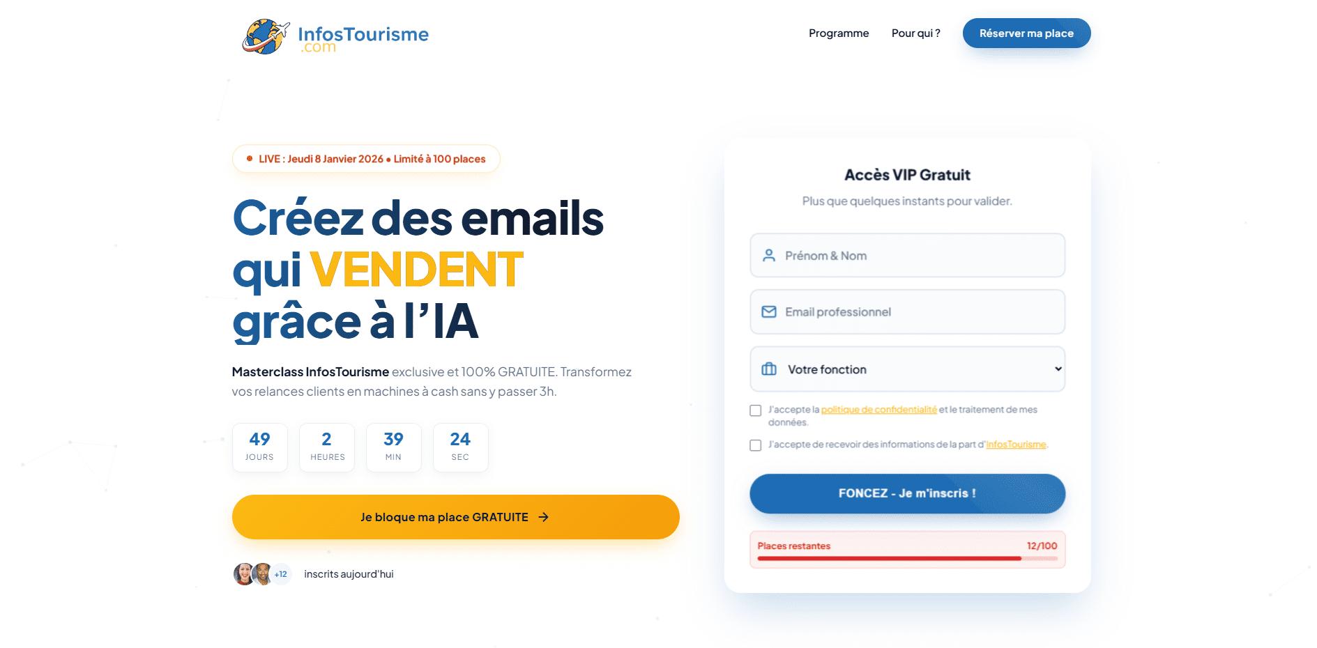 Masterclass IA Emails