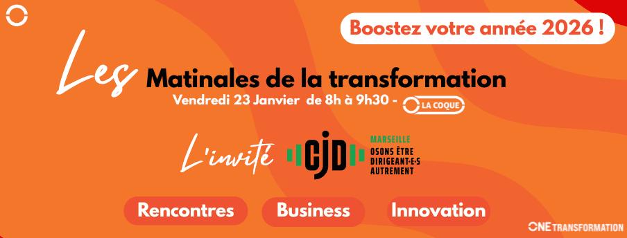 Les matinales de la transformation