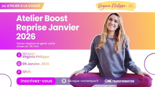 ATELIER BOOST RENTRÉE