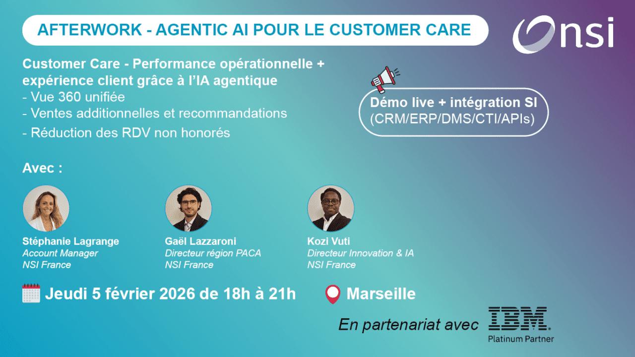 Agentic IA pour Customer Care
