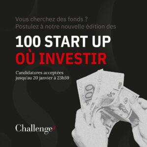 Les 100 start-up où investir – Challenges