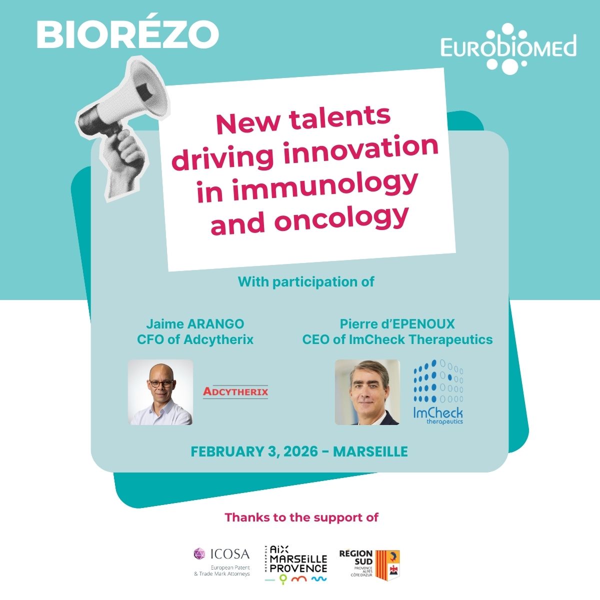 Biorezo – New talents driving innovation in immunology and oncology
