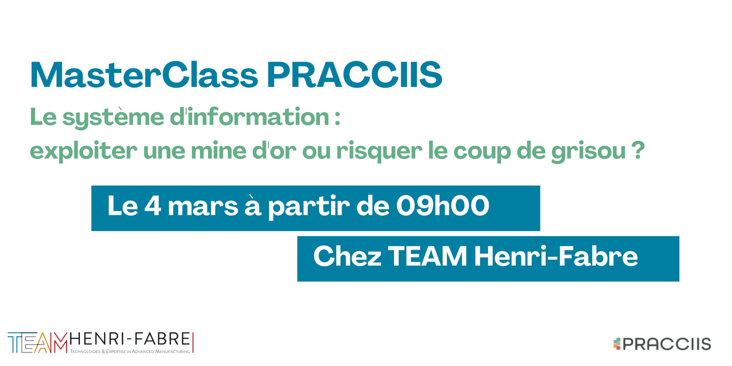 Master Class SDSI 4 mars 2026