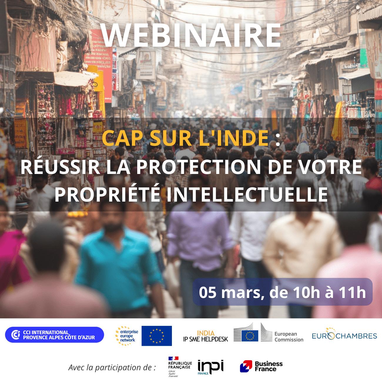 Webinaire « Cap sur l&rsquo;Inde… »