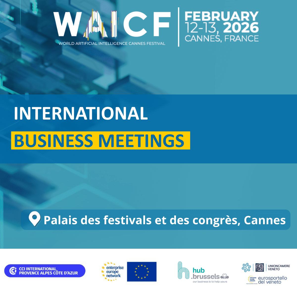 Business meetings WAICF 2026