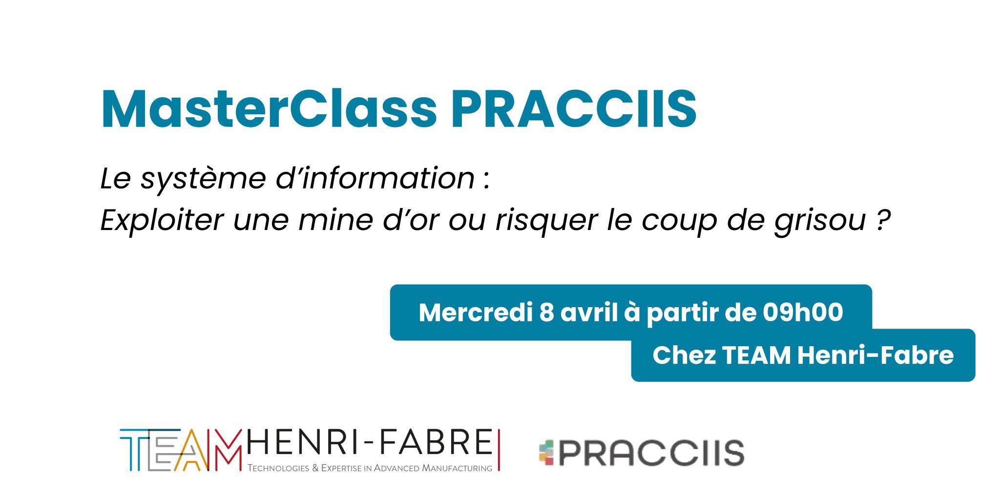 Master Class SDSI | 8 avril