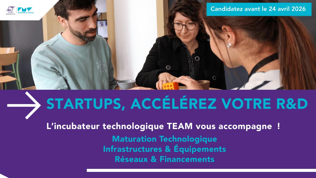 Accompagnement Incubateur TEAM