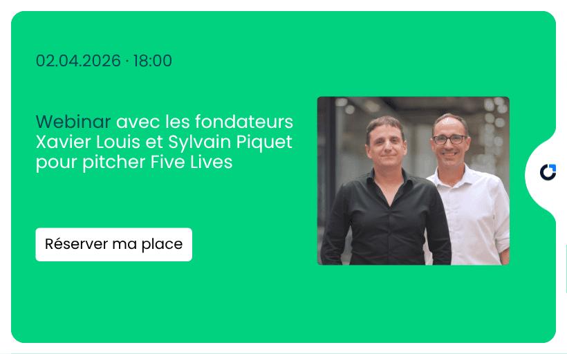 Session de pitch Five Lives
