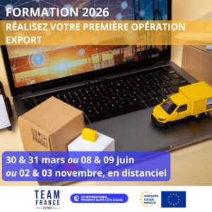 Formation 1re opération export