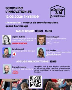 Session de l’innovation – L’innovation, moteur de transformations quand tout bouge