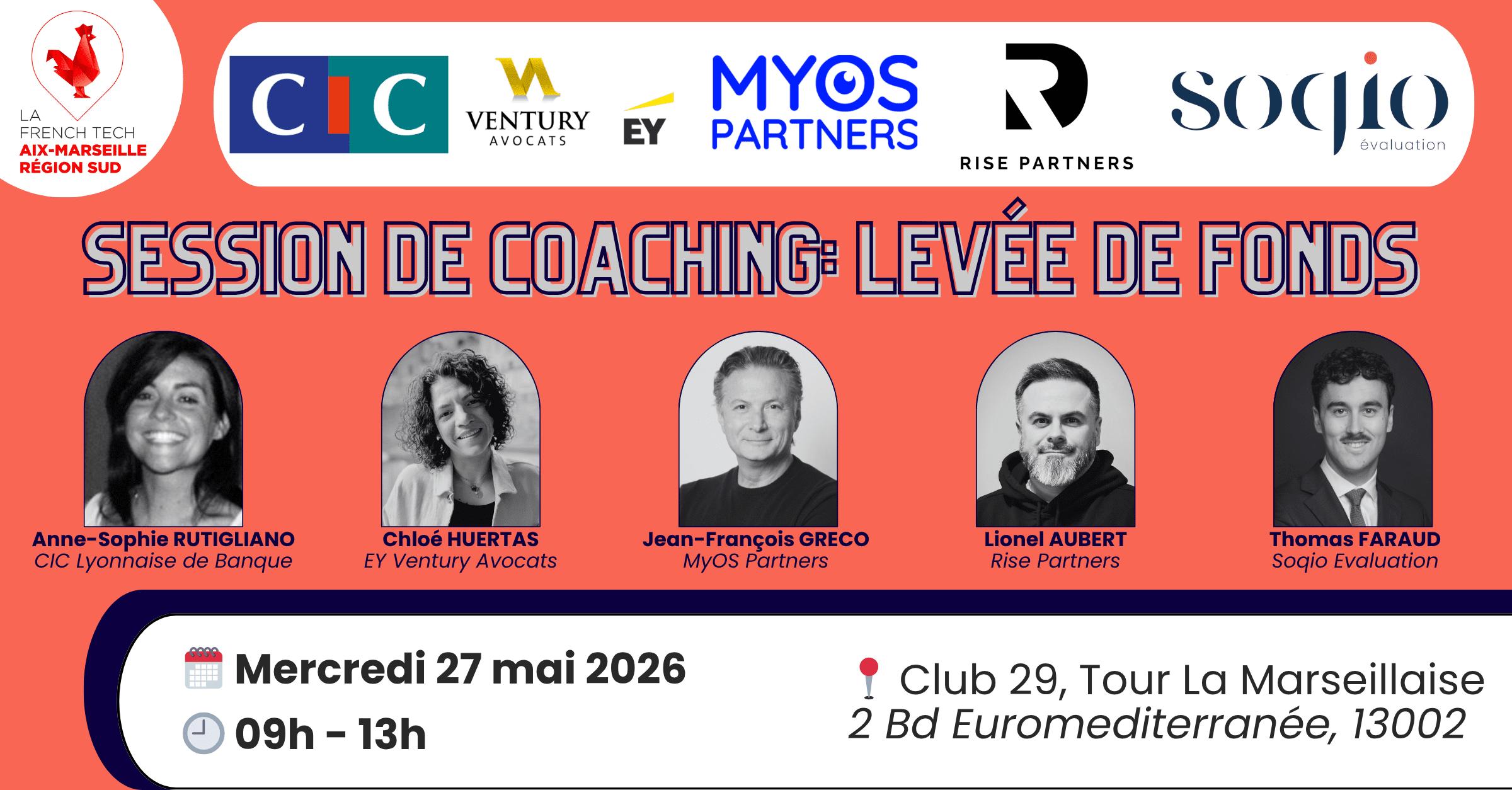 Session de coaching levée de fonds