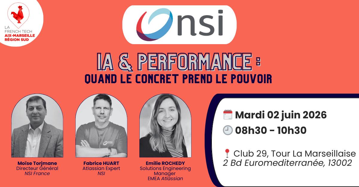 Petit-déjeuner NSI France – IA & performance: quand le concret prend le pouvoir
