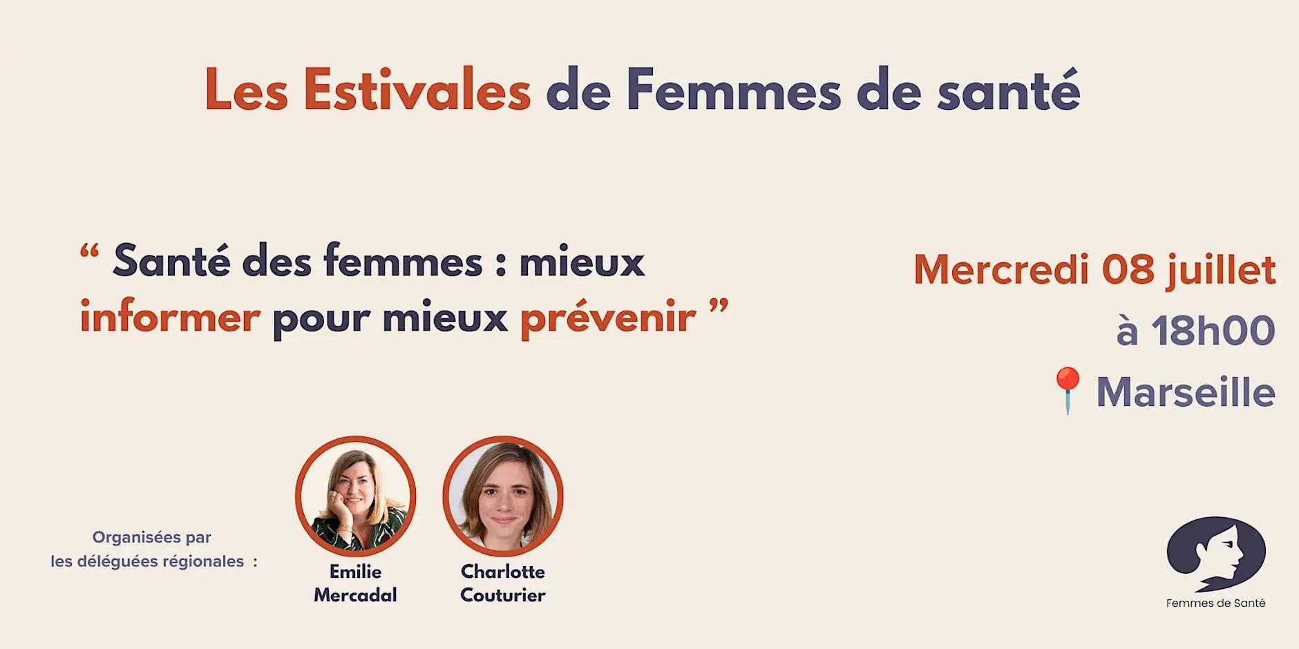 Les Estivales de Femmes de Santé à Marseille