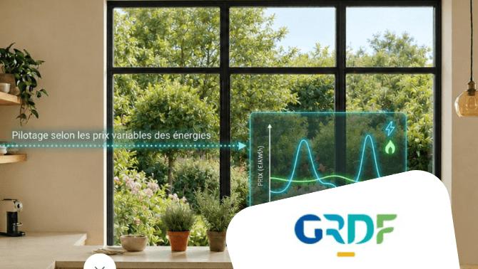 Pilotage des PAC hybrides selon les prix variables des énergies