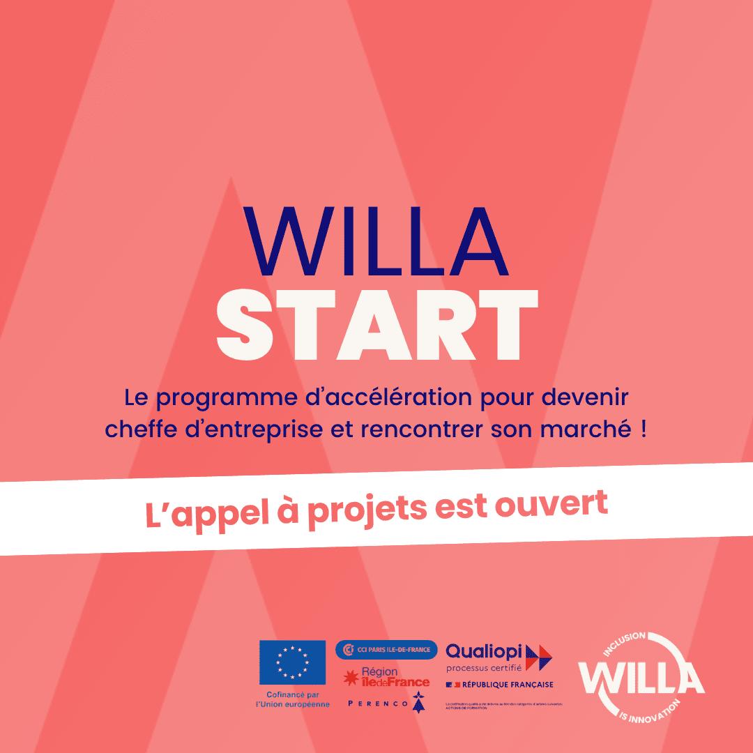 WILLA START PRÉSENTIEL