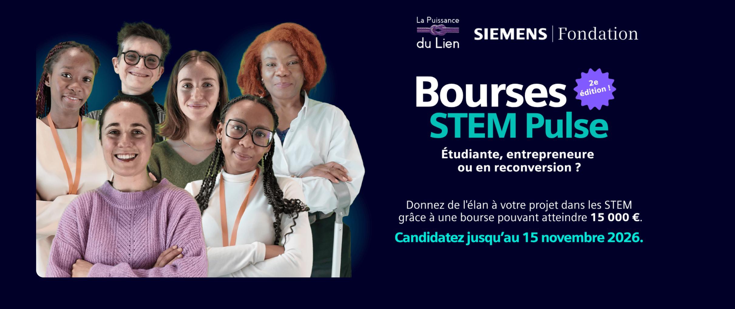 Bourses STEM Pulse – 2e édition : soutenez votre parcours dans les STEM