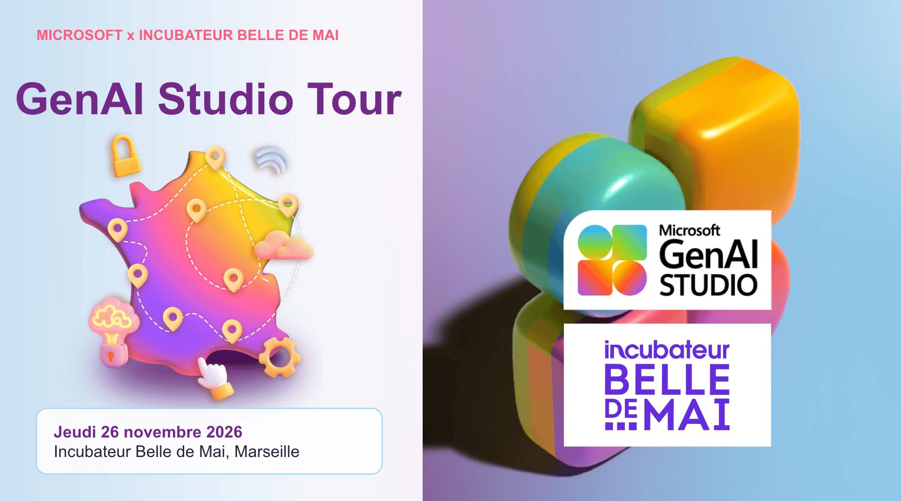 Workshop GenAI Studio Tour Sud